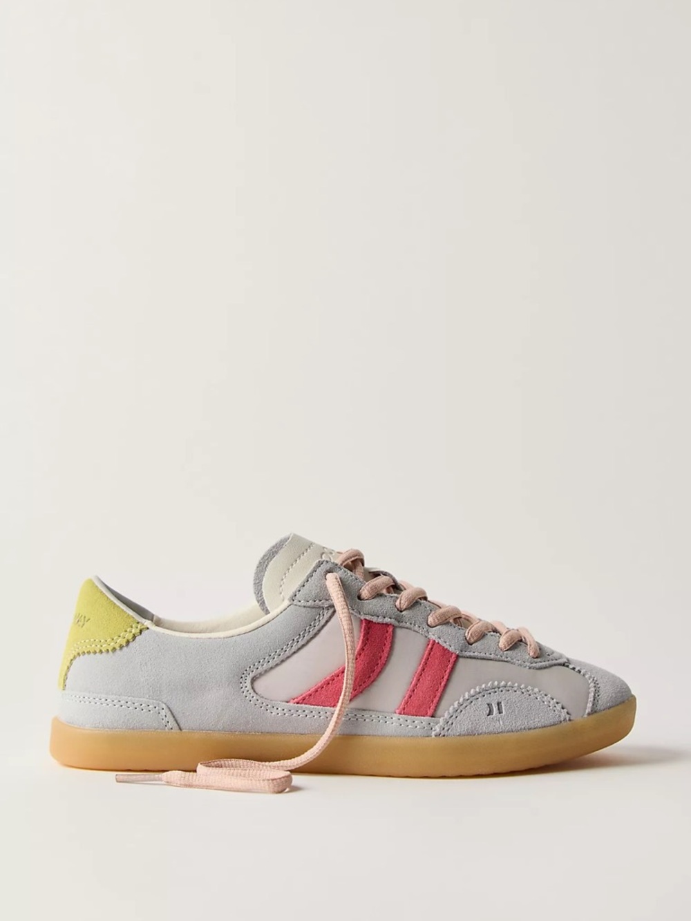 New Free People Coolway Kizuna Sneakers Light Grey - Picture 3 of 8
